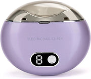 Nageltrattore elettrico - Trattore di unghie automatico - Luce LED - 3 velocità - Ricarica via USB - Adatto a tutte le età - Piccolo trattore di unghie automatico a basso volume - Adatto per dita e piedi - Blu