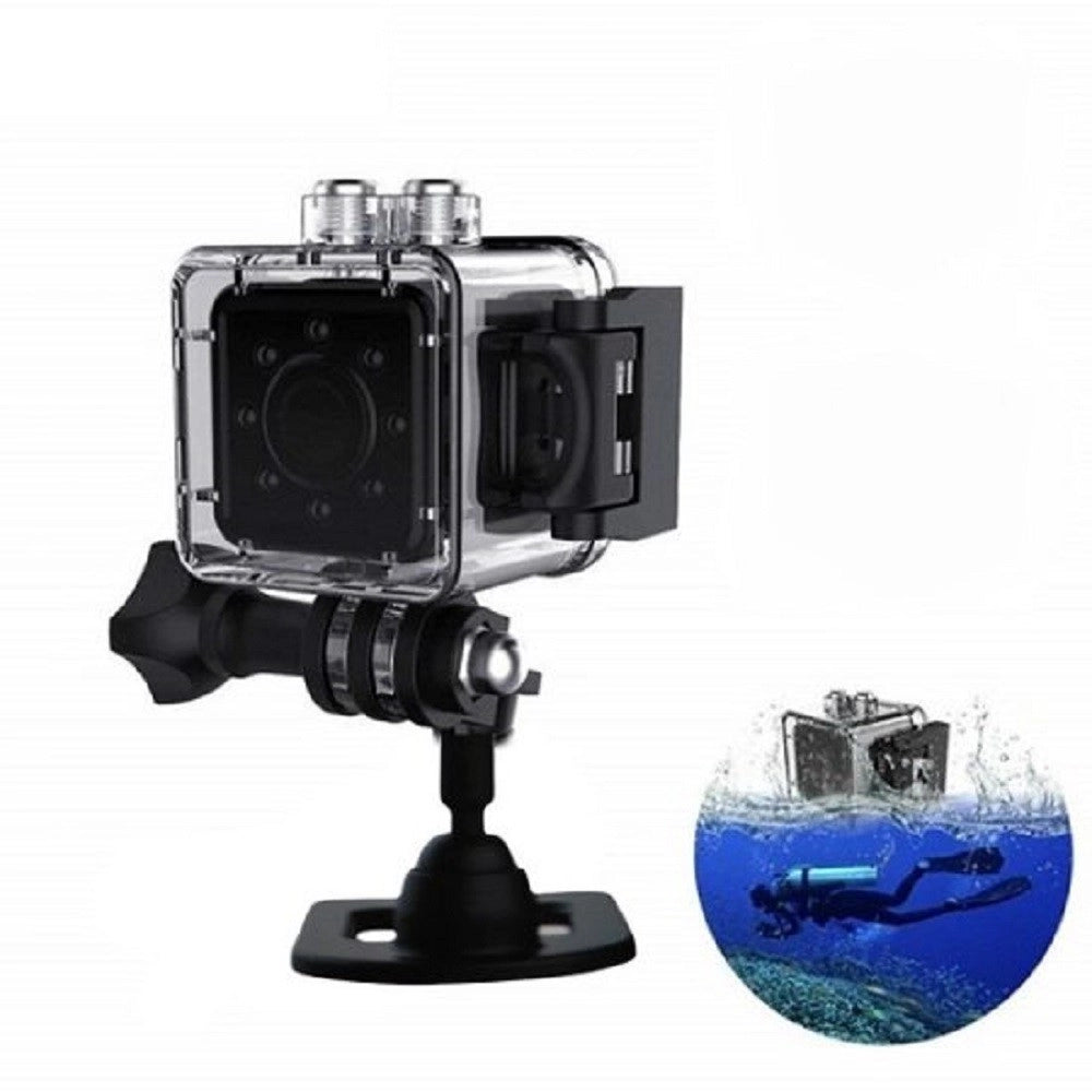 Trade Shop - Mini Camera Impermeabile Hd Wireless Foto Video Portatile Multifunzionale Q-s299 -