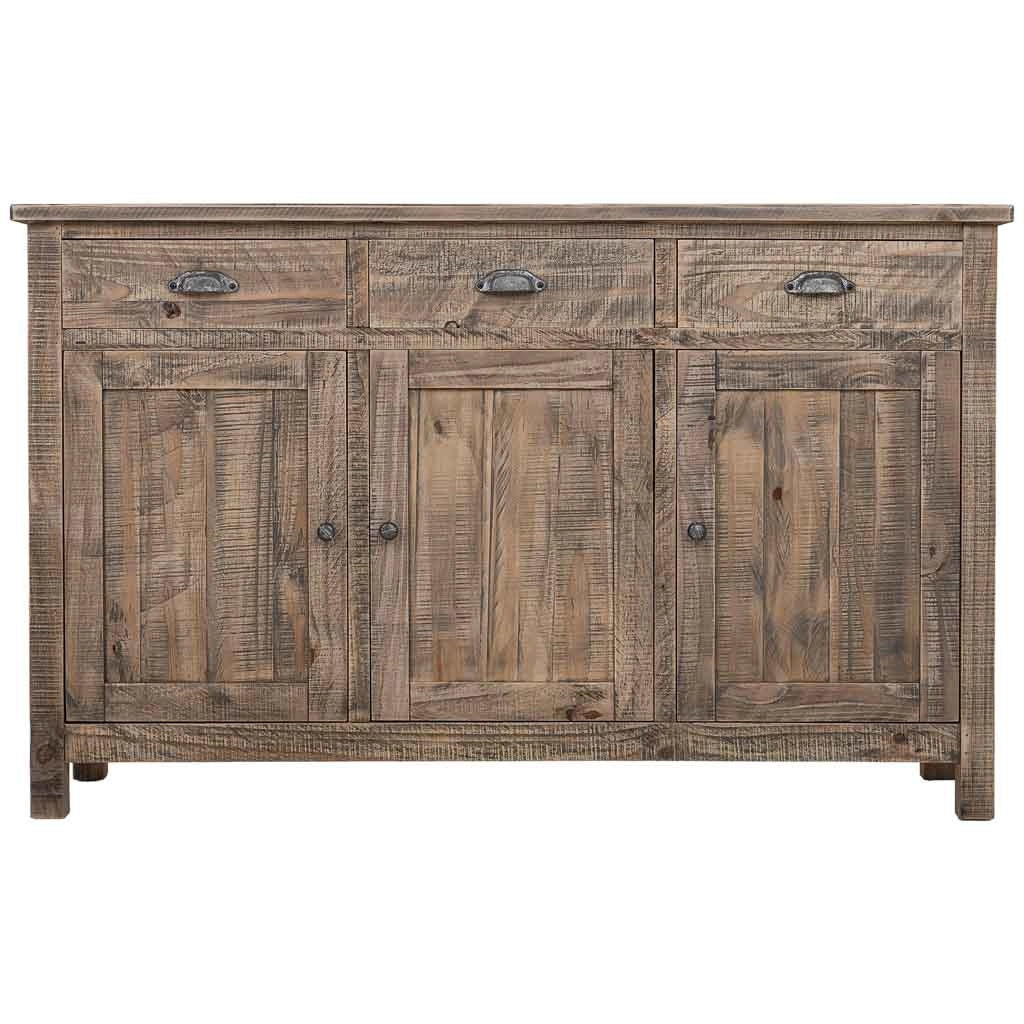 Credenza in legno marrone 140x40x86,5h cm