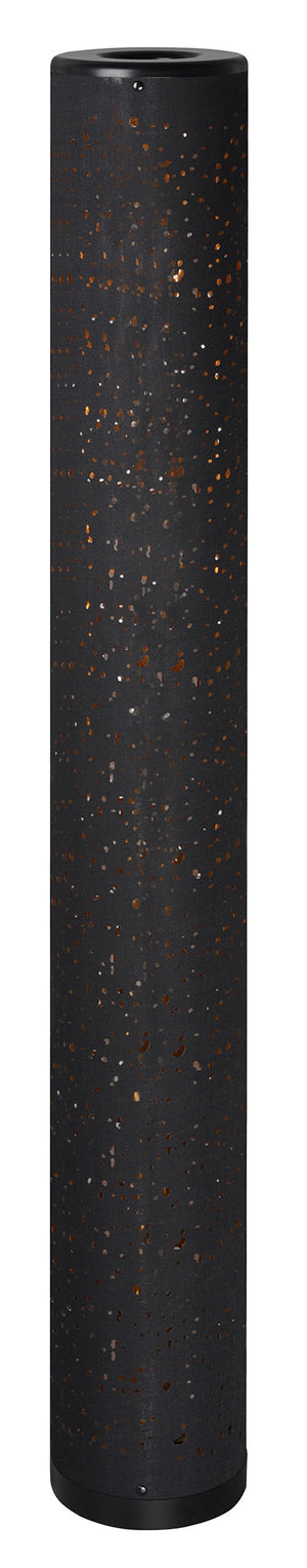 Piantana da Interno a LED in Tessuto Nero