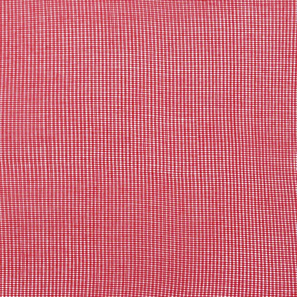 Tende in Voile con Passanti 2 pz Rosso Vino 140x140 cm 4102336