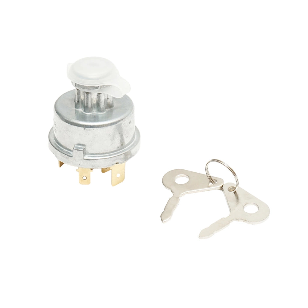 Interruttore di accensione con chiave 12V, fi 54mm, protezione dall'acqua, fi filettatura di montaggio 16mm, 6 pin per trattore forestale, Perkins, Case, Massey Ferguson
