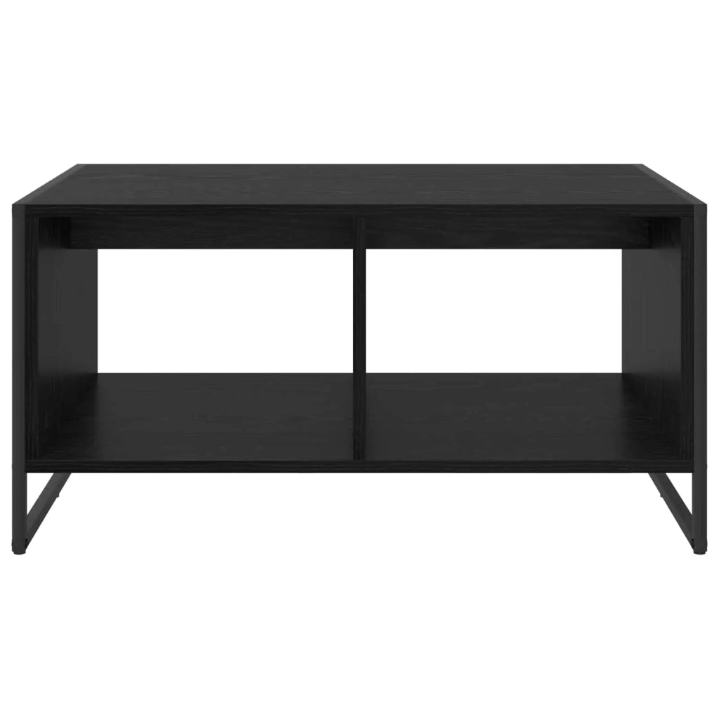 Tavolino da salotto Rovere Nero 80 x 50 x 40 cm 886432