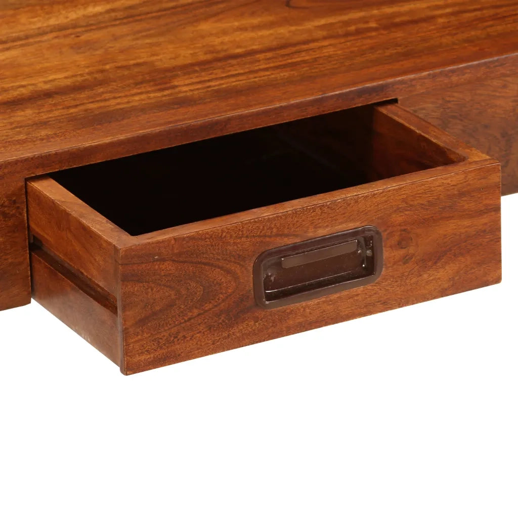 Libreria in Legno Acacia con Finitura Miele 60x30x160 cm cod mxl 66288
