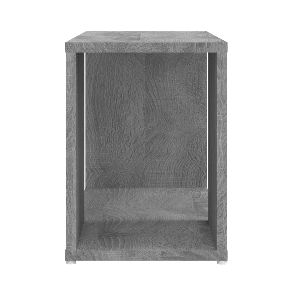 Mobile TV multimediale mensola TV credenza TV sala da pranzo soggiorno camera da letto Sonoma 60 x 24 x 32 cm legno ingegnerizzato grigio 02_0028444