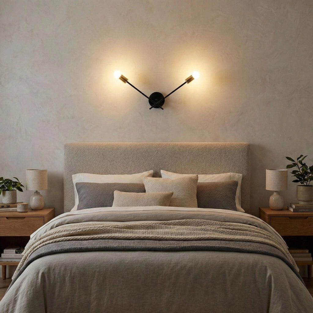 Lampada Da Parete APP1119-2W Black