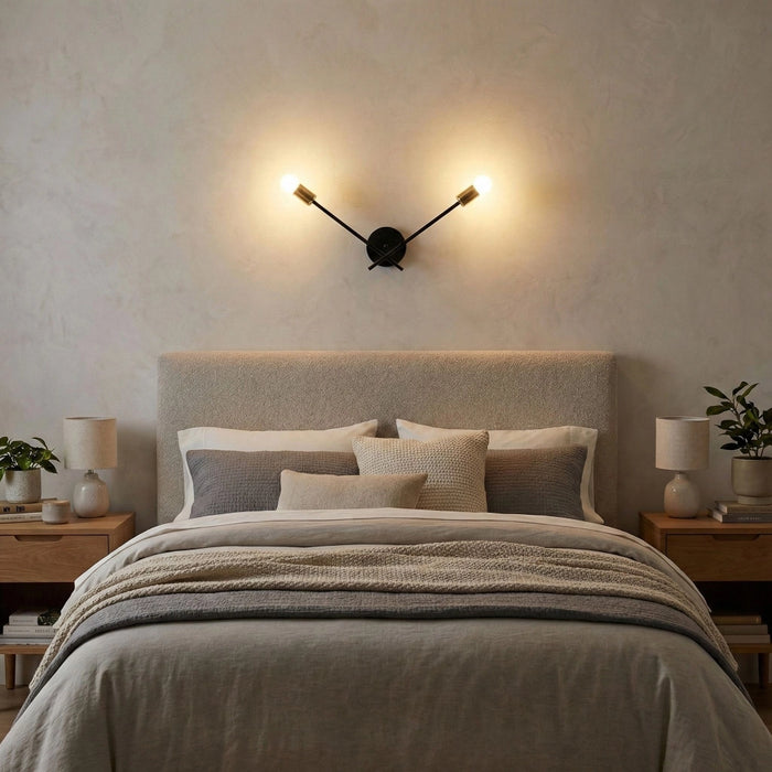 Lampada Da Parete APP1119-2W Black