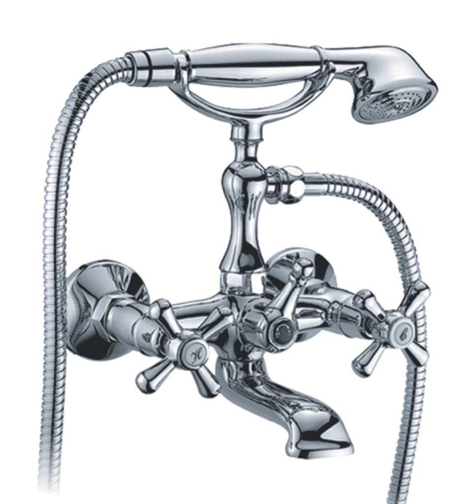 SERIE SOFIA GRUPPO VASCA CROCE CROMO- RUBINETTERIE ASSOCIATE- 1,0 pz