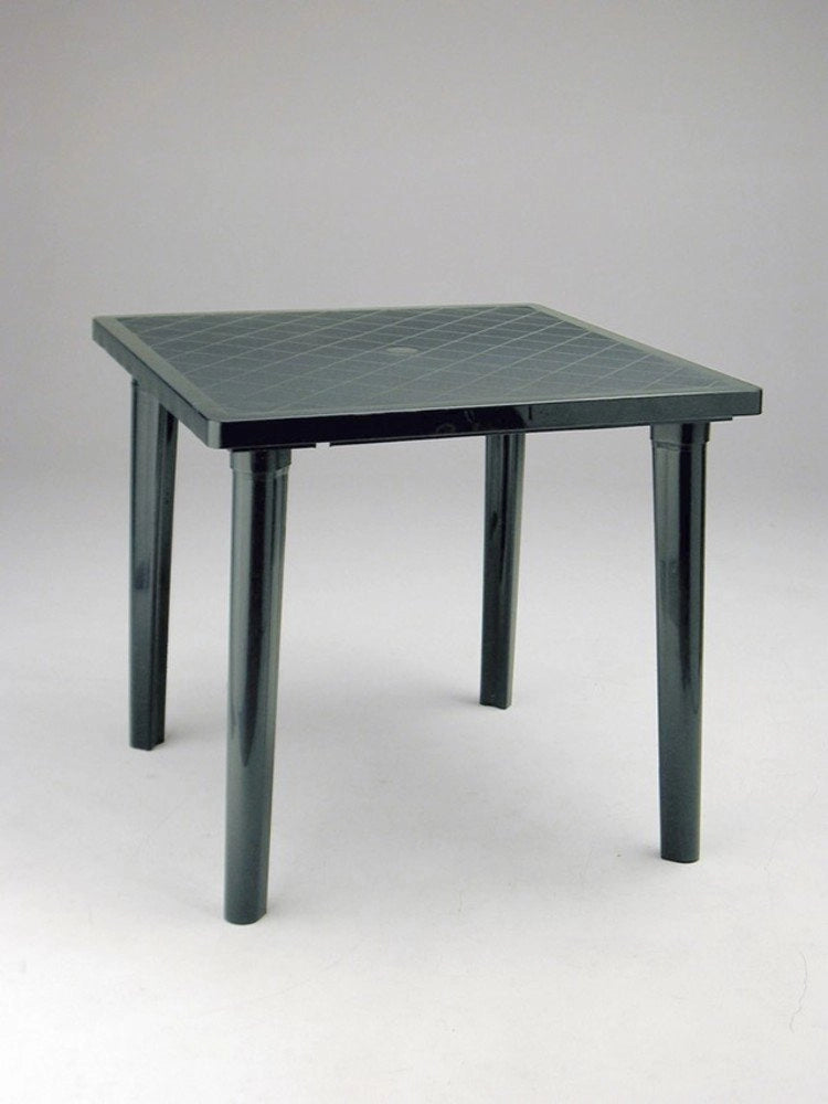 Tavolo Nettuno Cm 80 x 80X72 H Colore Verde