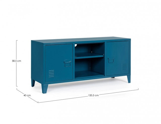 Mobile porta tv 40x120,5x58,5h in acciaio