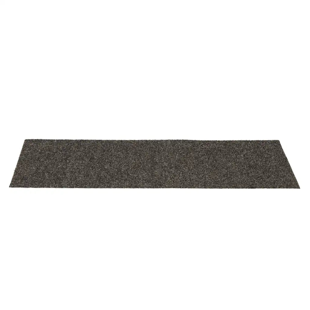 Tappetini per scale autoadesivi 15 pz 60x25 cm antracite rettangolari 326920