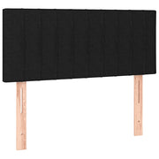 Testiera | Testata Nera 80x5x78/88 cm in Tessuto