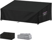 Copertura per Bancopiazza - Impermeabile Contenitore - 1 pezzo - Nero - Tessuto Oxford - 208x99x89/61cm