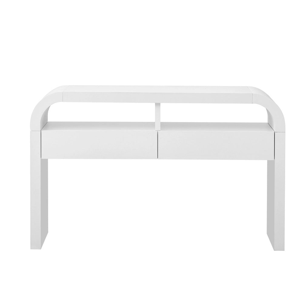Consolle Ingresso con Cassetti e Ripiani ¨C MINIMAL ¨C Bianco, Slim