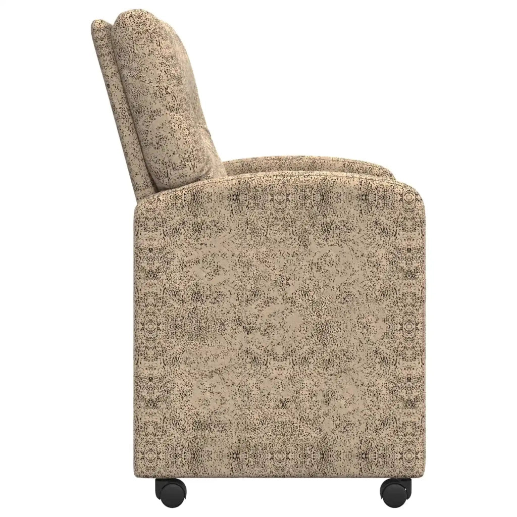 Sedie da Pranzo con Ruote 2 pcs Grigio chiaro 57 x 67 x 95 cm
