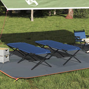 Letto da campeggio pieghevole 2 pcs Blu 210 x 80 x 46 cm 42003192