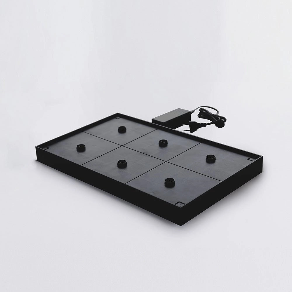Base di ricarica multipla a contatto magnetica per Olivia e Ofelia max 6 lampade