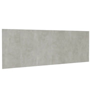 Testiera | Testata Letto Grigio Cemento 240x1,5x80cm Legno Ingegnerizzato