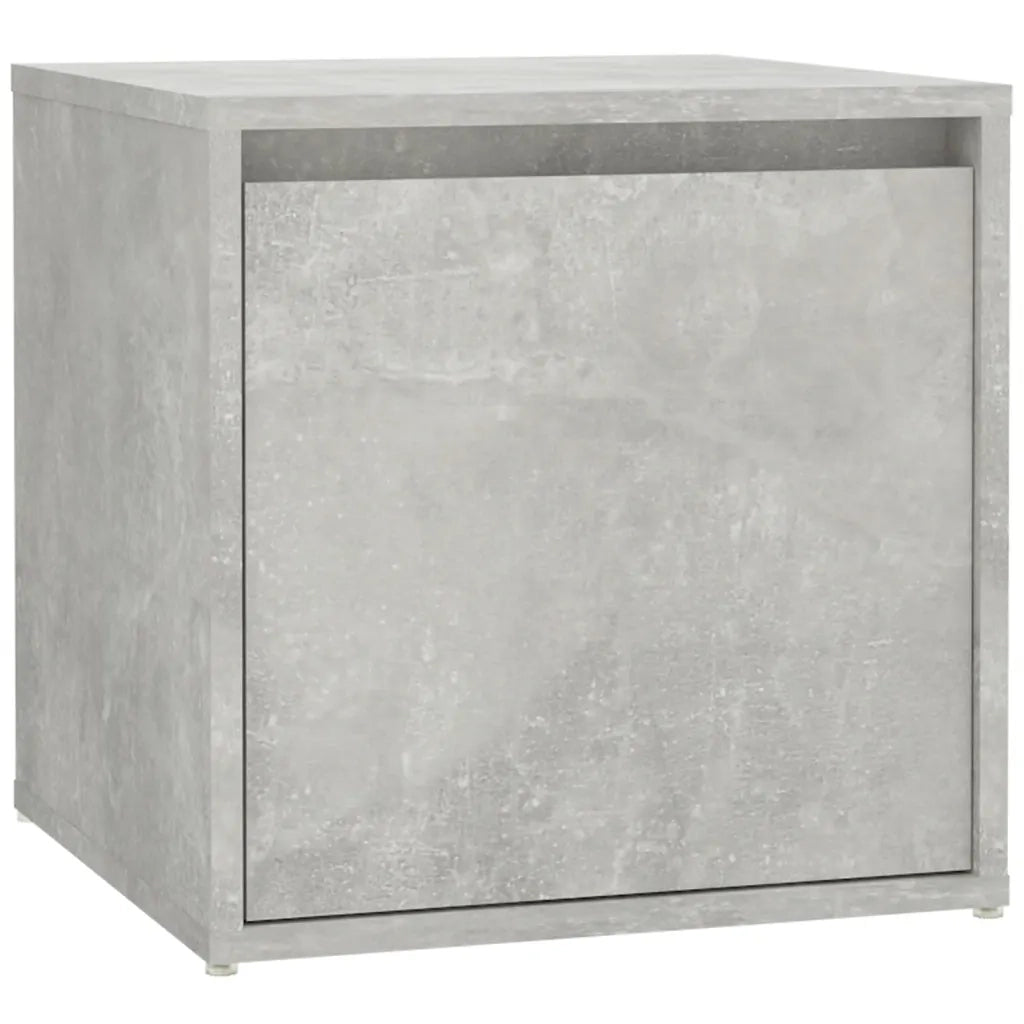 Set di Mobili da Corridoio Grigio Cemento in Legno Multistrato cod mxl 73556