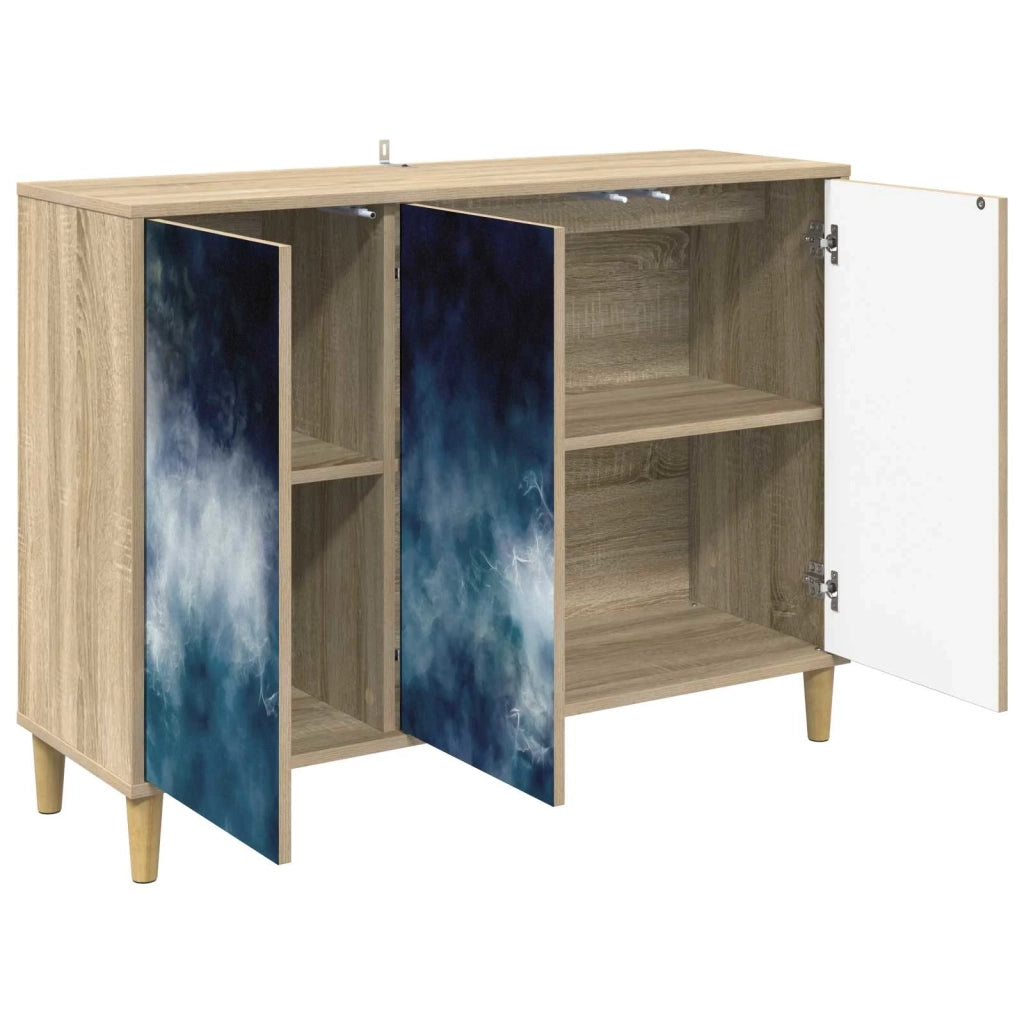 Credenza RAALTE Sonoma 102 x 33 x 75 cm Legno ingegnerizzato 8006952