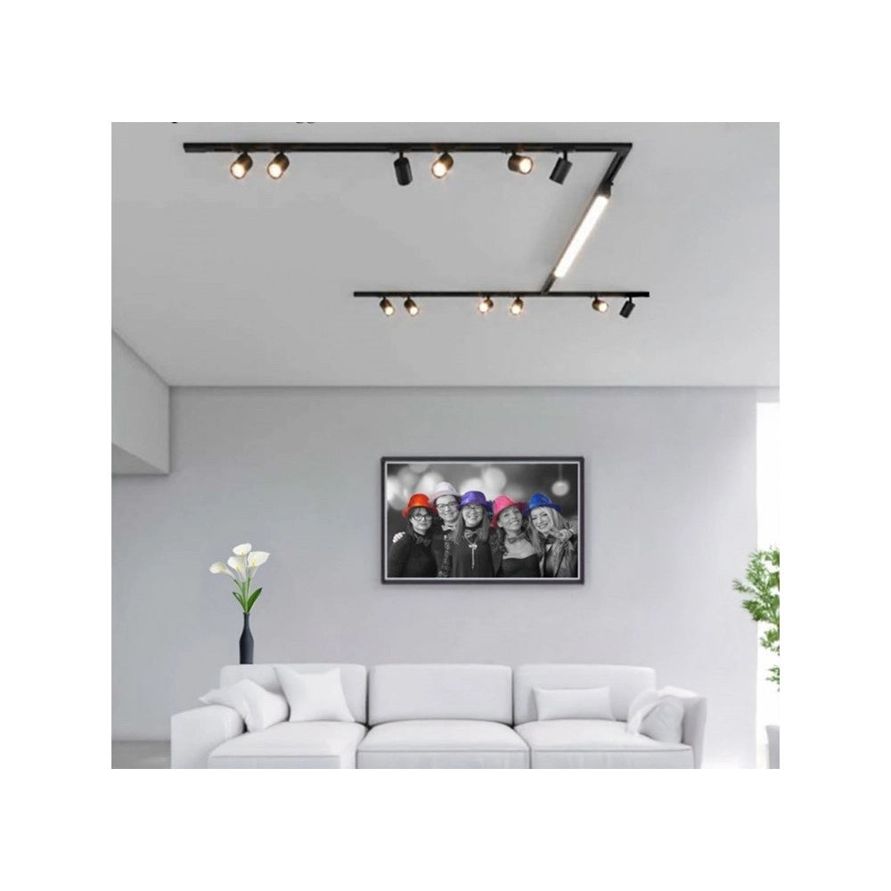 Trade Shop - Faretto Led Per Binario Trifase 40w Lampada Orientabile Luce Naturale 4000k Ip20 Gd19c30 -