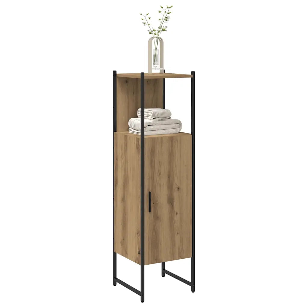 Mobile da Bagno Rovere 33x33x120,5 cm Legno Multistrato