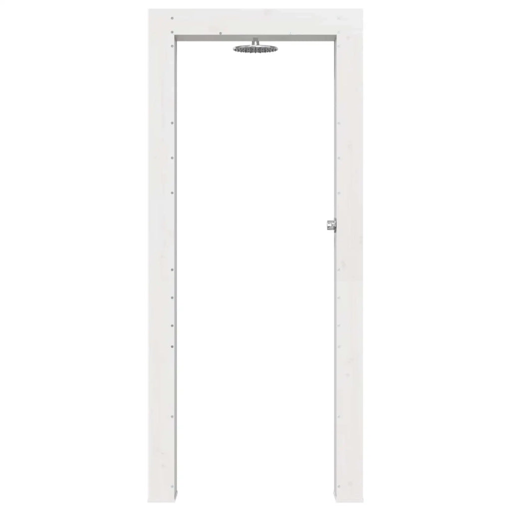 Doccia da esterno 226 cm Legno massello di pino e acciaio inox 886337