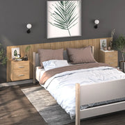 Comodini a Muro 2 pz Rovere Sonoma cod mxl 30869
