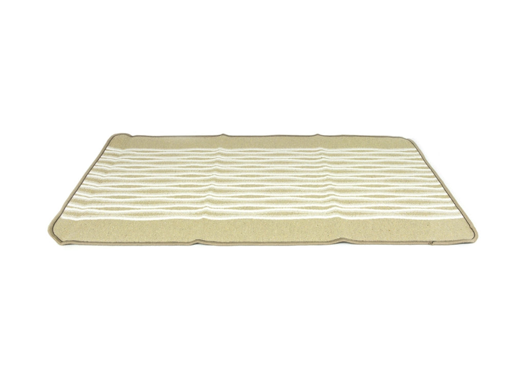 Tappeto Antiscivolo Disegno Ondina Colore Beige Modello O.B. - 60x90 - Beige