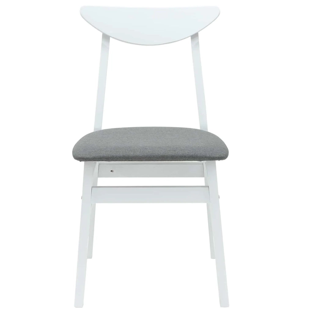 Sedie da pranzo 2 pcs Bianco 42 x 47.5 x 81 cm