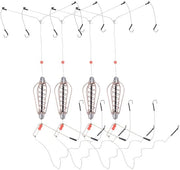 Accessori per pesca al carpo - 4 pezzi - Rapido zinco - Mandrino in rame - Accessori per pesca - Adatto per pescare il carpo - Sostenibile e leggero - Nutrizionatore automatico