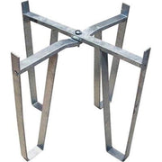 PIEDISTALLO X FUSTINO SERBATOIO PESANTE  ACCIAIO ZINCATO D.CM 38 H.CM 31 X LT 50