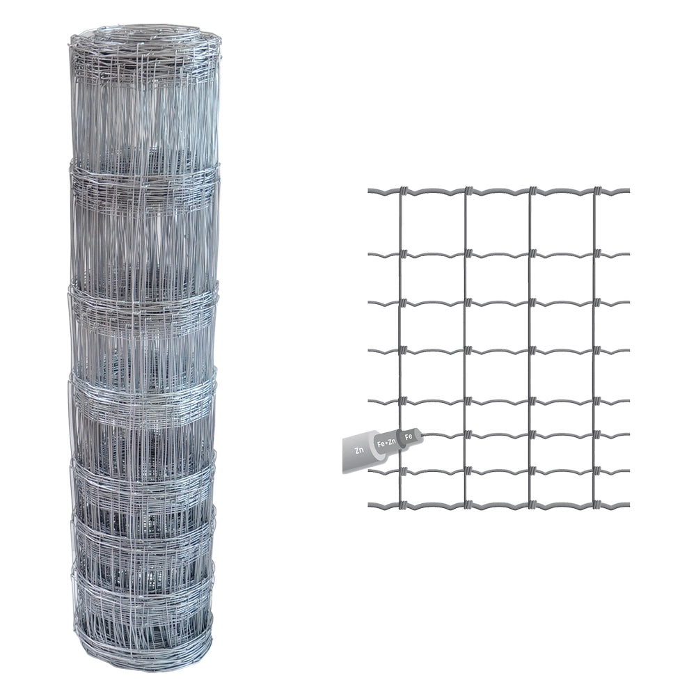 RETE PASTORALE 140/11/15 Filo Ø mm. 1,8/2,2 - H. cm 140 x mt. 50  - SIDEX