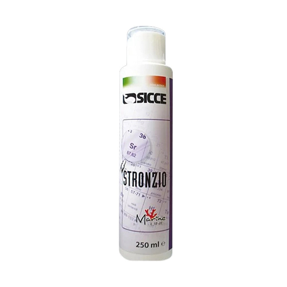 Sicce Stronzio Liquido 250ml - integratore di stronzio concentrato per acquari marini