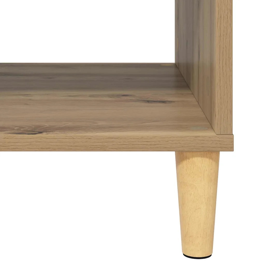 vidaXL Tavolino da salotto rovere artigianale 103.5 x 60 x 35 cm