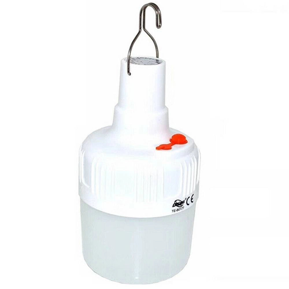 Trade Shop - Torcia Lanterna Portatile Led Da Campeggio Gancio Luce Bianca Emergenza Te-b0177 -