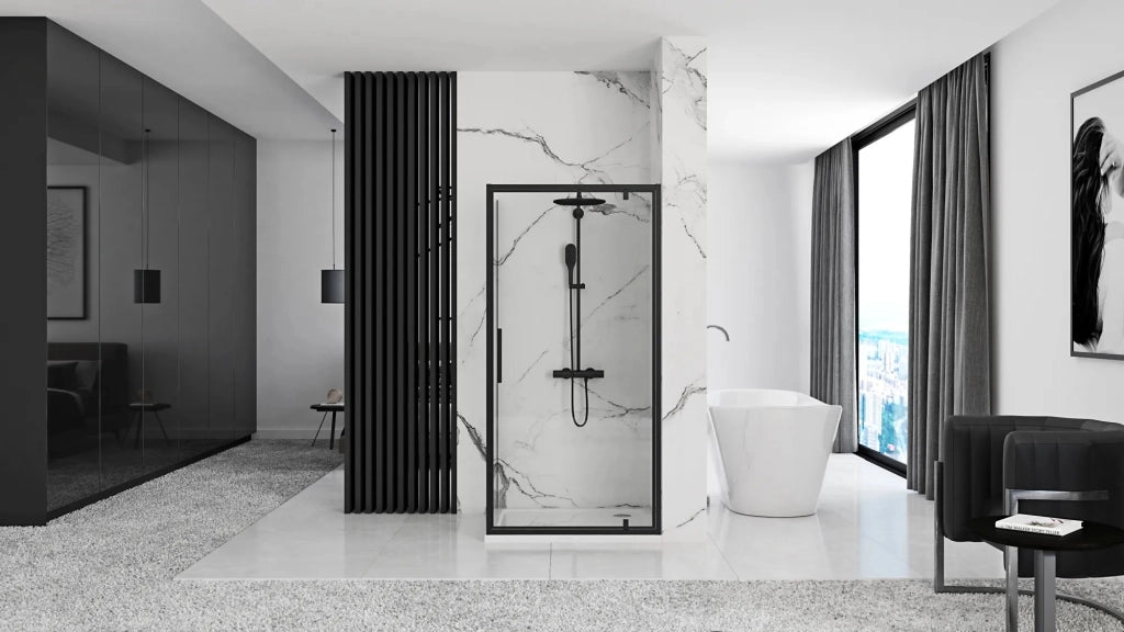 Cabina Doccia Ad Angolo Rapid Swing 100x80