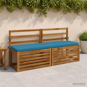 Cuscino per panchina SOEST 100% Poliestere Azzurro 949006