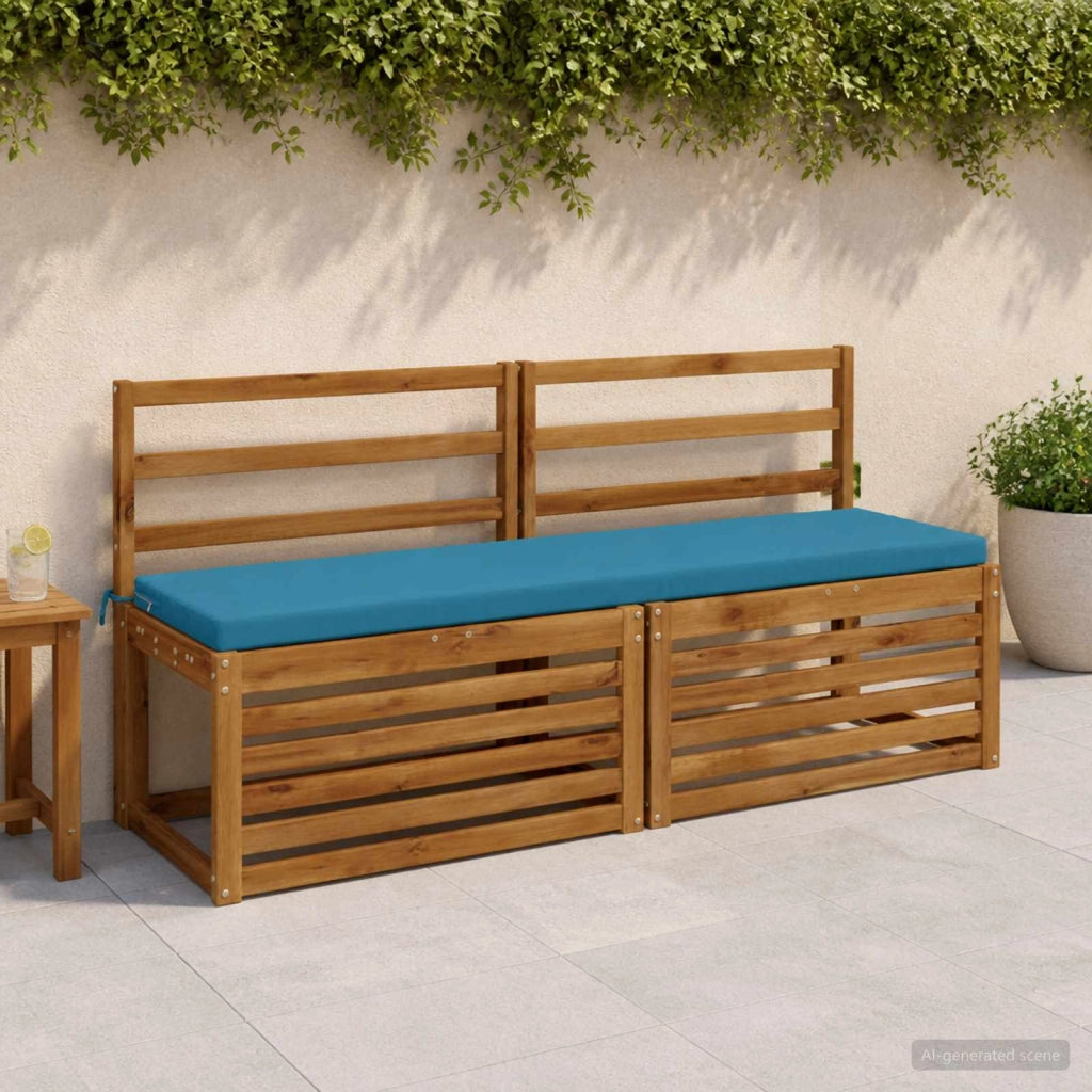 Cuscino per panchina SOEST 100% Poliestere Azzurro 949006