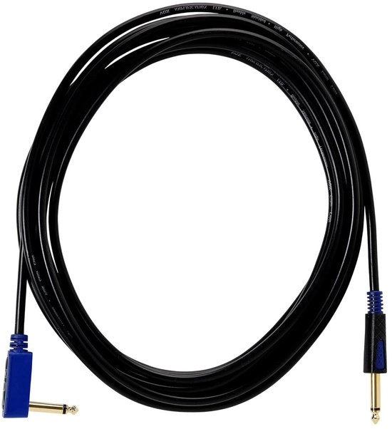 Cavo audio - Cavo chitarra AUX - Cavo per trasmissione audio - Conduttori di rame puro - 5 metri - Nero