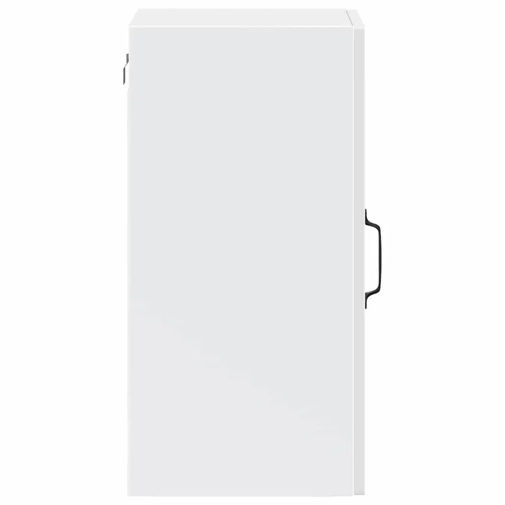 Pensile da Cucina con Porta in Vetro Porto Bianco Lucido 854009