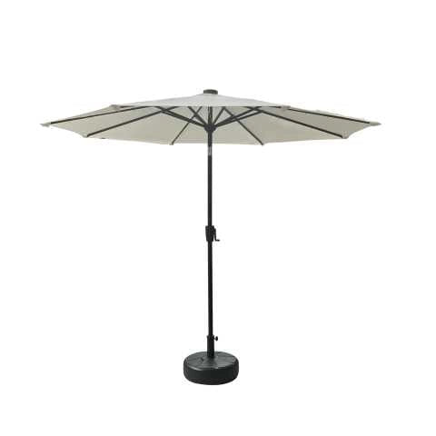 Ombrellone da Giardino Ø3xh2,4 m in Alluminio Benjamin Crema