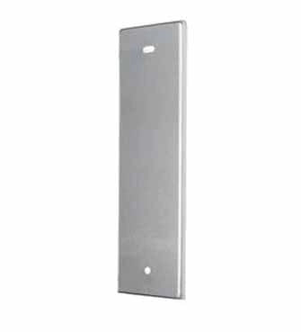Placca cieca per avvolgitore tapparelle - Placca cieca INOX per avvolgitore - Interasse 206 mm