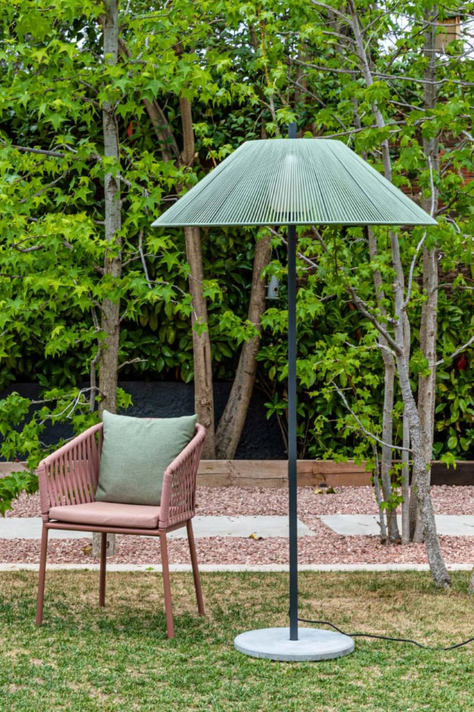 SAIGON OUT Lampada da terra verde oliva 2M C100