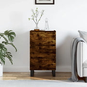 Credenza Rovere Fumo 40x35x70 cm in Legno Multistrato 831105