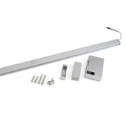 Barra Appendiabiti per armadi con luce LED Castor, batteria estraibile e sensore di movimento, L708 mm, Tecnoplastica ..