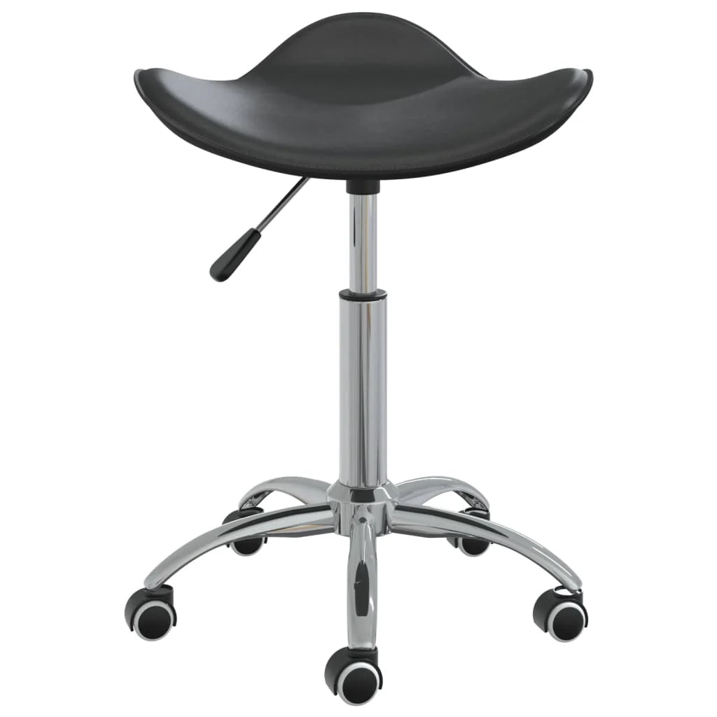 Sedia da ufficio/sedia da studio/sedia da ufficio in similpelle nera 02_0024039