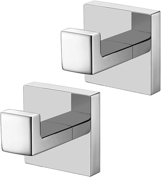 Haken Selfadattivi in Acciaio Inossidabile per Asciugamani e Porte