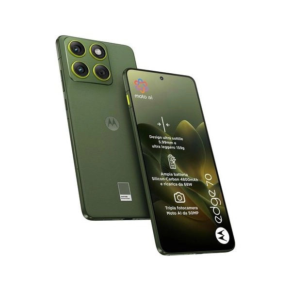 Smartphone motorola pba50033se edge 70 pantone bronze green