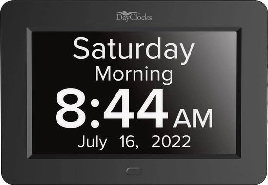 Orologio Digitale con Comando a Distanza e Funzione di Ricordo - Display Grande e Chiaramente Visibile con Funzione Calendario - Ideale per Anziani e Seniores